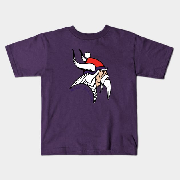 Viking Holiday Kids T-Shirt by MarcusCreative